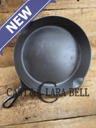 1890’s Griswold ERIE #10 third series Skillet w/ Heat Ring 715 with BULLSEYE makers mark! Skillet
