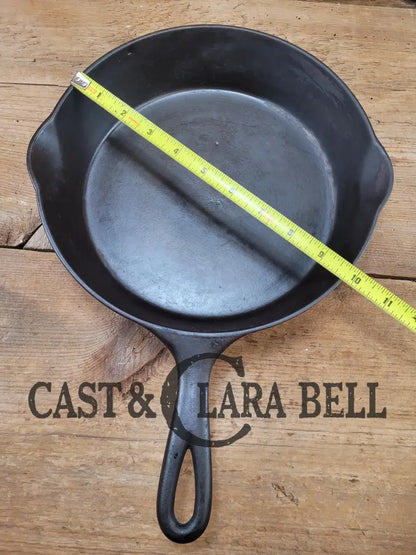 1891-1905! Htf Wagner #7 Arc Small Logo Cast Iron Skillet With A Makers Mark. Earliest Pattern