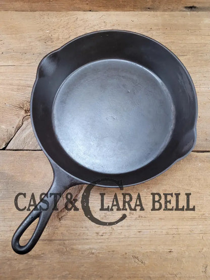 1891-1905! Htf Wagner #7 Arc Small Logo Cast Iron Skillet With A Makers Mark. Earliest Pattern