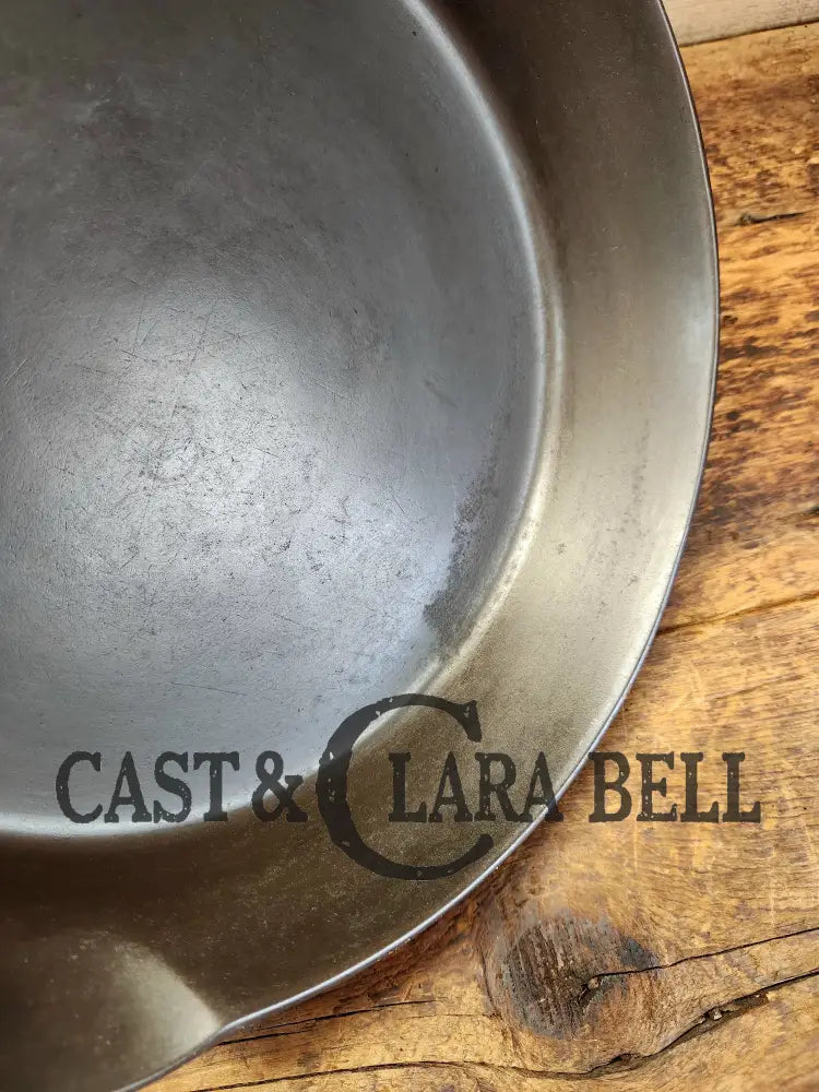 1891-1905! Htf Wagner #9 Arc Logo Cast Iron Skillet. Earliest Pattern Made! Gorgeous Patina!