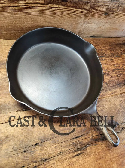 1891-1905! Htf Wagner #9 Arc Logo Cast Iron Skillet. Earliest Pattern Made! Gorgeous Patina!