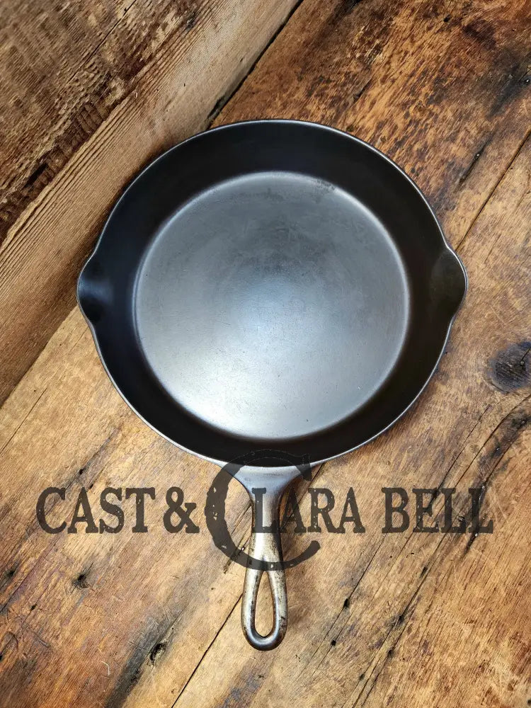 1891-1905! Htf Wagner #9 Arc Logo Cast Iron Skillet. Earliest Pattern Made! Gorgeous Patina!