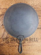 1891-1905! HTF Wagner #9 Arc logo cast iron skillet. Earliest Wagner pattern made. Spectacular Skillet