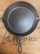 1891-1905! HTF Wagner #9 Arc logo cast iron skillet. Earliest Wagner pattern made. Spectacular Skillet