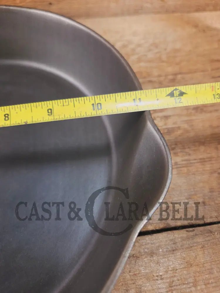 1891-1905! HTF Wagner #9 Arc logo cast iron skillet. Earliest Wagner pattern made. Spectacular Skillet
