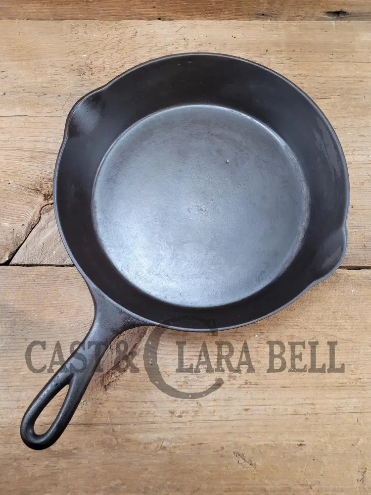 1891-1905! Htf Wagner #7 Arc Small Logo Cast Iron Skillet With A Makers Mark. Earliest Pattern