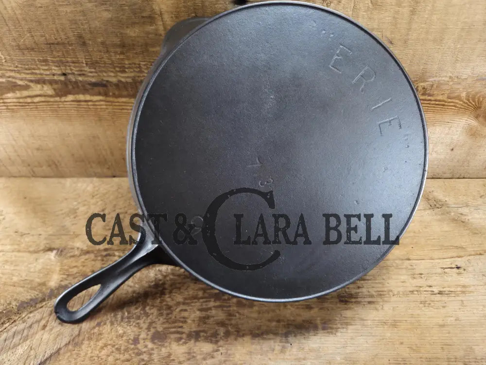 1895-1905 Era (Griswold) Erie Third Series #9C Cast Iron Skillet #713. Gorgeous piece of cookware Skillet