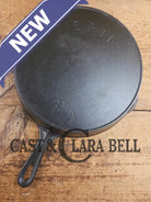 1895-1910 2nd Series ERIE #9 cast iron skillet with ’A’ makers mark and possible ghost Spider center. A collector