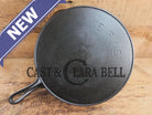 1895-1910 2nd Series ERIE #9 cast iron skillet with ’A’ makers mark and possible ghost Spider center. A collector