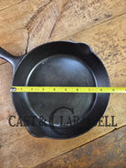 1895’s (Second Series) HTF ’Wagner’ Straight logo #6 Skillet with Heat Ring. GORGEOUS!!