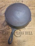 1910’s (Second Series) HTF ’Wagner’ Straight logo #7 Skillet with Heat Ring. GORGEOUS!! Skillet