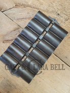 1900’s Griswold New England style (N.E.S embossed) ’French Roll’ Style cast iron bread pan