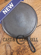 1905-07 Erie (Griswold) #8 Cast Skillet 704 L. 5th Series Model a wonderful example of Erie craftsmanship. GREAT daily