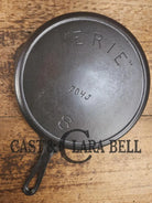 1905-07 Erie (Griswold) #8 Cast Skillet 704J. 5th Series Model a wonderful example of Erie craftsmanship. GREAT daily