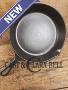 1905-07 Erie (Griswold) #8 Cast Skillet 704J. 5th Series Model a wonderful example of Erie craftsmanship. GREAT daily