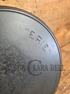 1905-07 Erie (Griswold) #9 Cast Skillet 710. 5th Series Model a wonderful example of Erie craftsmanship. GREAT daily