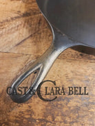 1905-07 Erie (Griswold) #9 Cast Skillet 710. 5th Series Model a wonderful example of Erie craftsmanship. GREAT daily