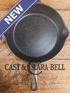1905-07 Erie (Griswold) #9 Cast Skillet 710. 5th Series Model a wonderful example of Erie craftsmanship. GREAT daily