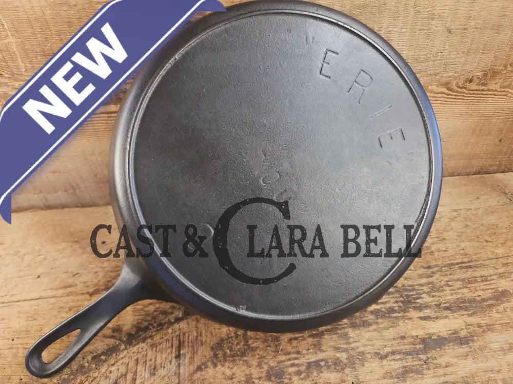 1905-07 Erie (Griswold) #9 Cast Skillet 710. 5th Series Model a wonderful example of Erie craftsmanship. GREAT daily