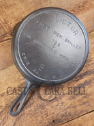 1905-1909! 5 Line Griswold Victor #8 Skillet 722 C. Fully Marked. One of our favorite series - Skillet