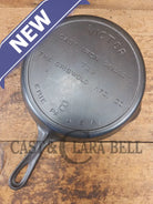 1905-1909! 5 Line Griswold Victor #8 Skillet 722. Fully Marked. One of our favorite series - Skillet