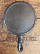 1910-20’s Chicago Hardware Foundry #3 Cast Iron Diamond Skillet with Heat Ring. Our favorite foundry story restored &