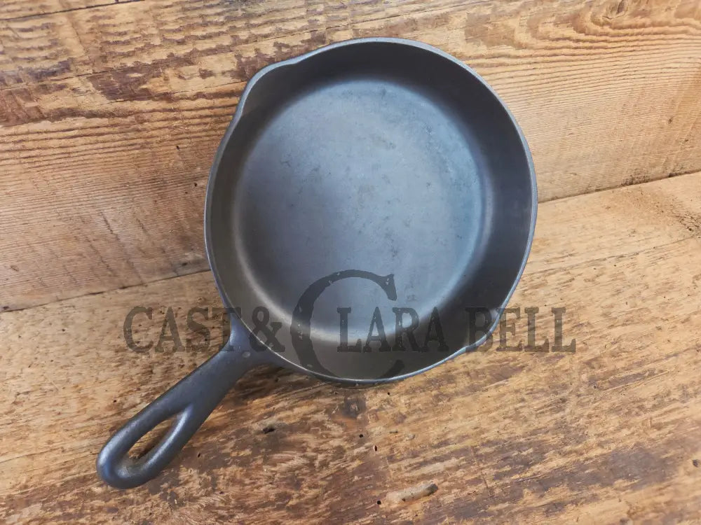 1910-20’s Chicago Hardware Foundry #3 Cast Iron Diamond Skillet with Heat Ring. Our favorite foundry story restored &