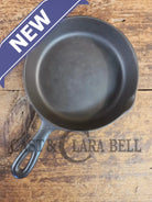 1910-20’s Chicago Hardware Foundry #3 Cast Iron Diamond Skillet with Heat Ring. Our favorite foundry story restored &