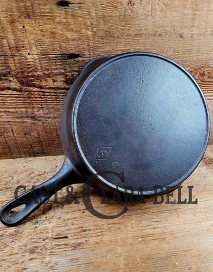 1910-20’S Chicago Hardware Foundry #5 Cast Iron Diamond Skillet With Heat Ring. Our Favorite