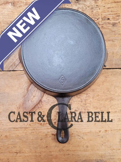 1910-20’s Chicago Hardware Foundry #5 Cast Iron Diamond Skillet with Heat Ring. Our favorite foundry story restored &