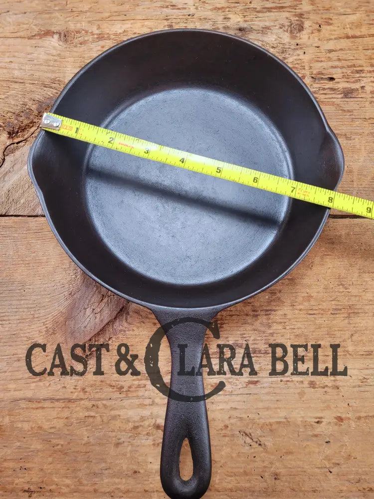 1910-20’s Chicago Hardware Foundry #5 Cast Iron Diamond Skillet with Heat Ring. Our favorite foundry story restored &