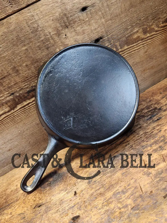 1910-20’S Chicago Hardware Foundry #5 Cast Iron Diamond Skillet With Heat Ring. Our Favorite