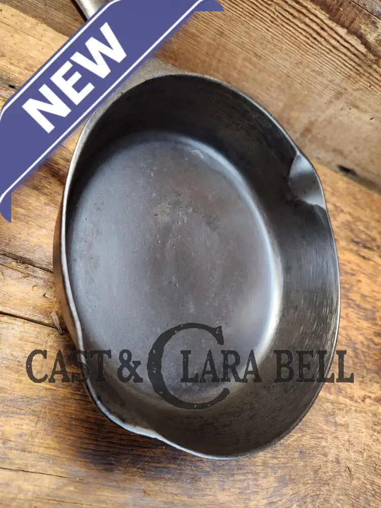 1910-20’S Chicago Hardware Foundry #5 Cast Iron Diamond Skillet With Heat Ring. Our Favorite