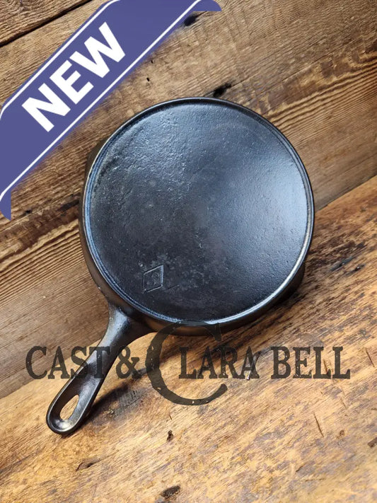 1910-20’S Chicago Hardware Foundry #5 Cast Iron Diamond Skillet With Heat Ring. Our Favorite