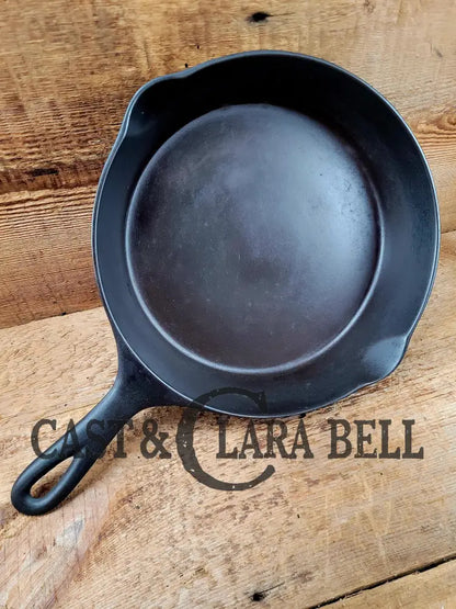 1910’S Era! Htf Wagner #7 Arc Straight Logo Cast Iron Skillet With ’A’ Makers Mark. Awesome. Skillet