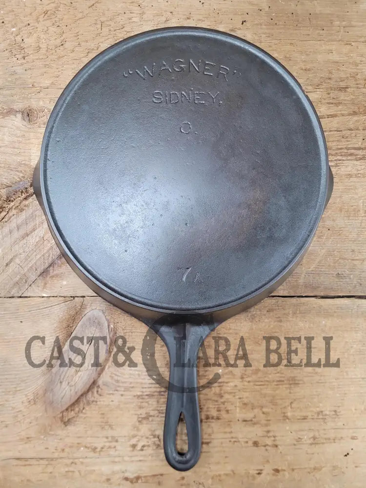 1910’S Era! Htf Wagner #7 Arc Straight Logo Cast Iron Skillet With ’A’ Makers Mark. Awesome. Skillet