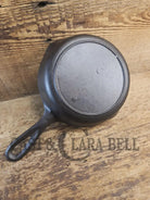 1910’s Era Lodge #3 Cast Iron Skillet Raised ’W’ Single Notch heat ring SC24 Skillet