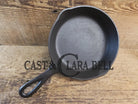 1910’s Era Lodge #3 Cast Iron Skillet Raised ’W’ Single Notch heat ring SC24 Skillet
