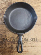 1910’s Era Lodge #3 Cast Iron Skillet Raised ’W’ Single Notch heat ring SC24 Skillet