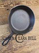 1910’s Era Lodge #3 Cast Iron Skillet Raised ’W’ Single Notch heat ring SC24 Skillet