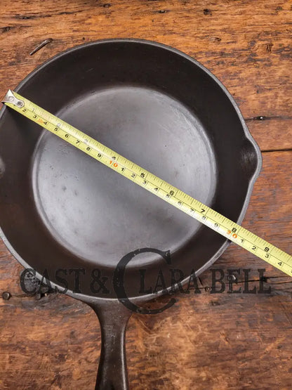 Priced To Sell! 1910S Era Lodge #5 Cast Iron Skillet Raised H Single Notch