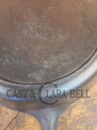 1910’s Era Lodge RAISED #7 Cast Iron Skillet Raised ’I’ No Notch heat ring - Skillet