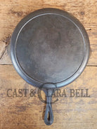 1910’s Era Lodge RAISED #7 Cast Iron Skillet Raised ’I’ No Notch heat ring - Skillet