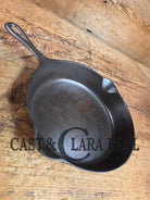 1910’s Griswold #6 Cast Iron Skillet with Slant Logo and FULL EPU 699 A Skillet