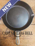 1910’s Griswold #9 Cast Iron Skillet with Heat Ring and Slant Logo ’Erie,’ 710 D Skillet