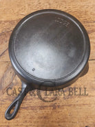 1910’s Lodge #9 Skillet with Arc Logo Heat Ring Raised ’H’. Our favorite line of daily skillets! - Skillet