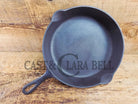 1910’s very early Lodge #8 Cast Iron Skillet with Single Notch and Raised #2 at 6 O’clock position Skillet