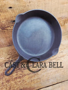 1910’s very early Lodge #8 Cast Iron Skillet with Single Notch and Raised #2 at 6 O’clock position Skillet