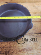 1910’s very early Lodge #8 Cast Iron Skillet with Single Notch and Raised #2 at 6 O’clock position Skillet