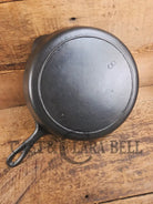 1910’s very early Lodge #8 Cast Iron Skillet with Single Notch and Raised P! - Skillet